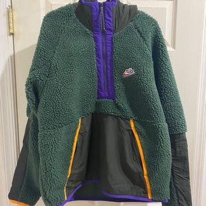 Nike Sportswear Sherpa 1/2 Half Zip Pullover